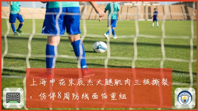 上海申花朱辰杰大腿肌肉三级撕裂，伤停8周防线面临重组